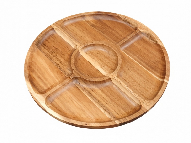Acacia wood platter